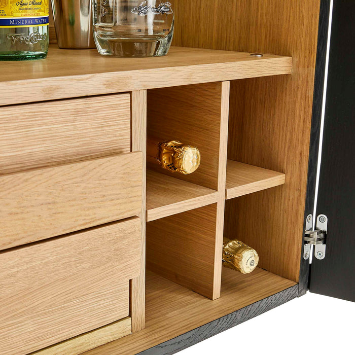 Soleil - Bar Cabinet - Black
