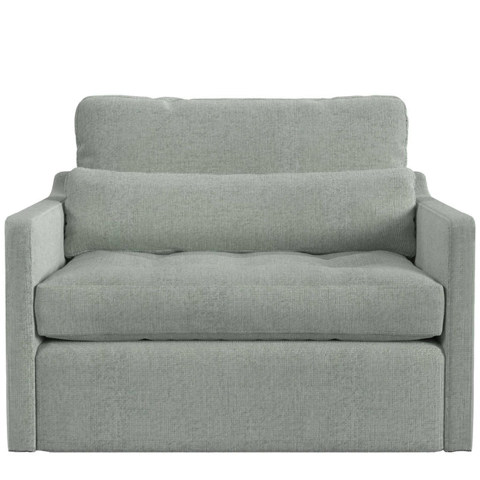 Slope - Tufted Swivel Chair-And-A-Half