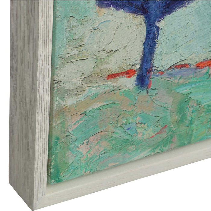 Lorraine - Framed Canvas - Blue / Green / Orange