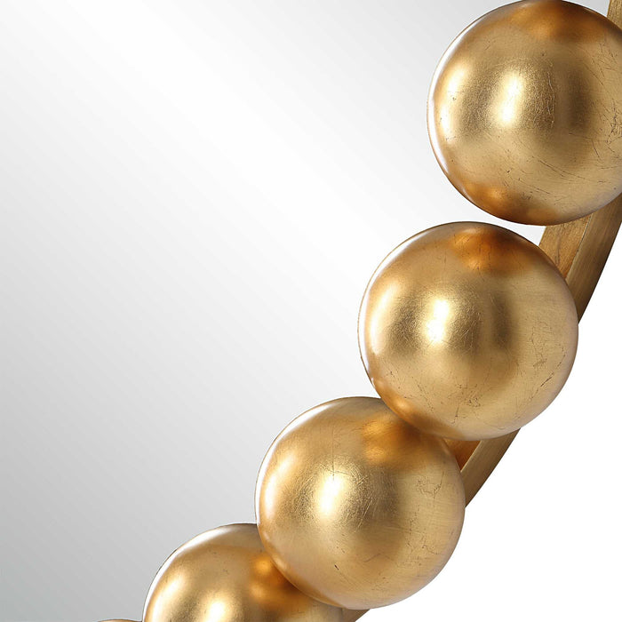 Necklace - Mirror - Gold