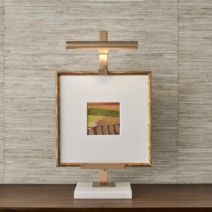Lean On Me - Lighted Easel - Brass / Gold