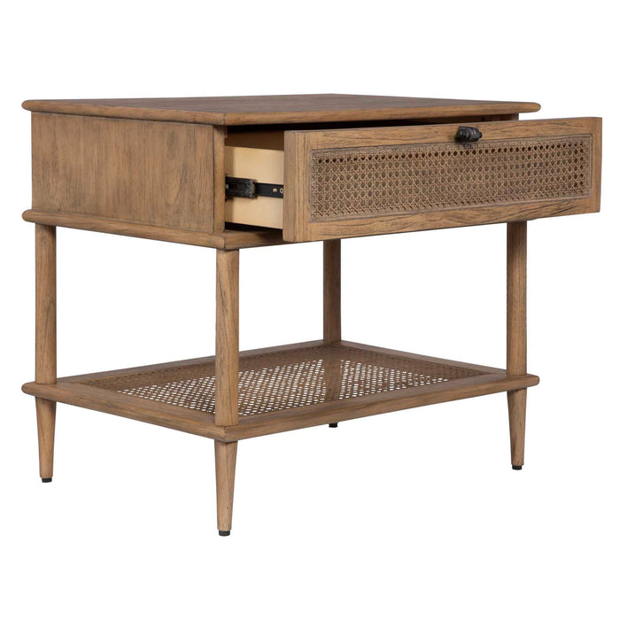 Coast - Rattan Cane Side Table - Light Brown