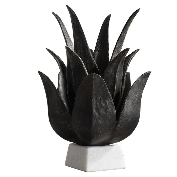 Artichoke - Sculpture - Black / White