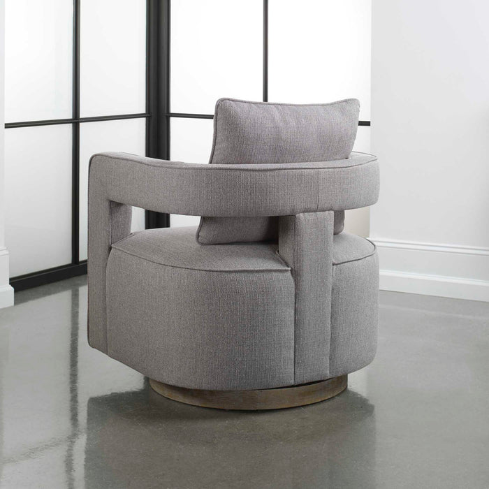 Nixon - Swivel Chair - Gray