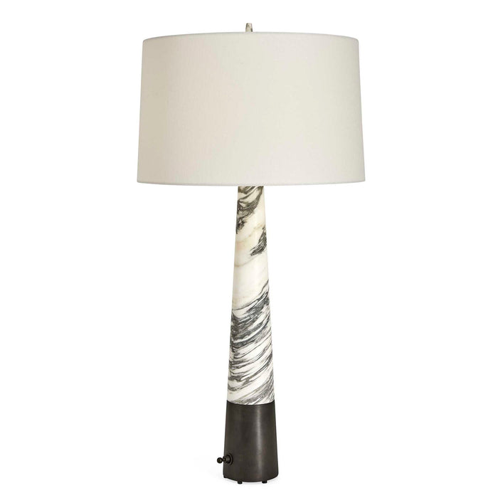 Lance - Table Lamp - Black / Bronze / White