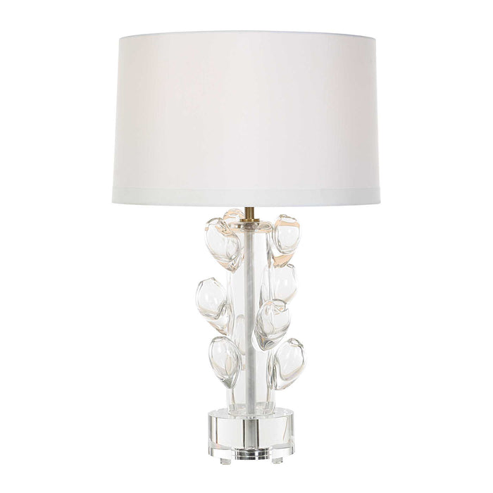 Clear Bloom - Table Lamp - White
