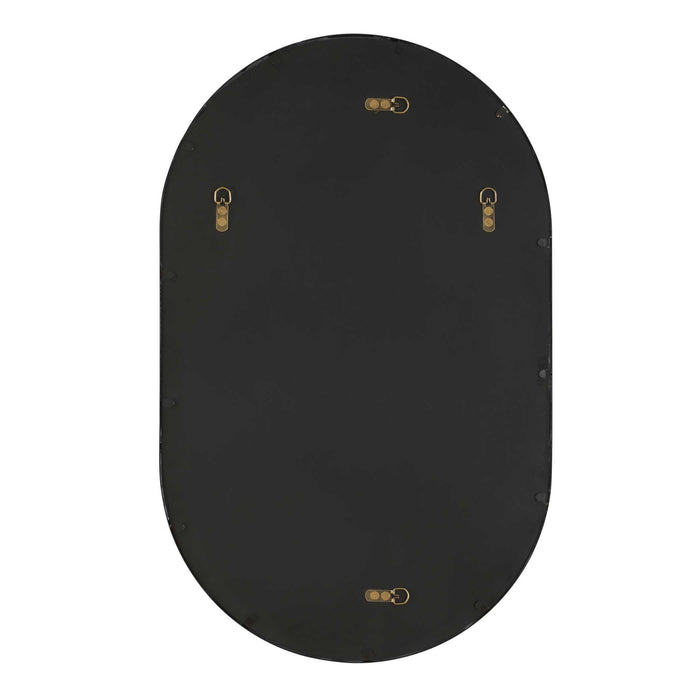 Iron Frame Mirror - Satin Black