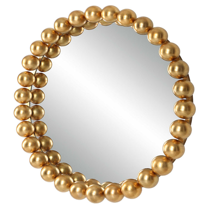 Necklace - Mirror - Gold