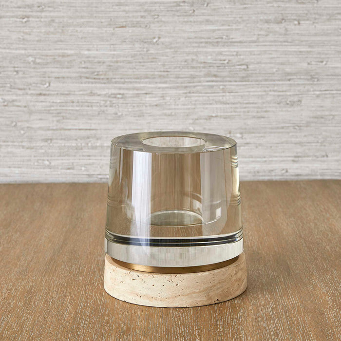 Optic - Candleholder/Vase - Brown
