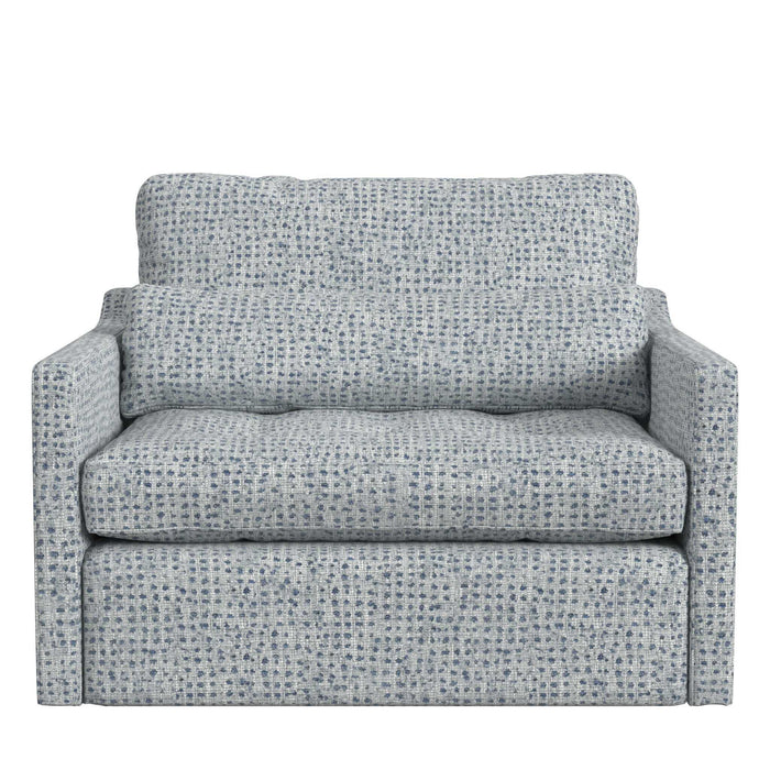 Slope - Tufted Swivel Chair-And-A-Half