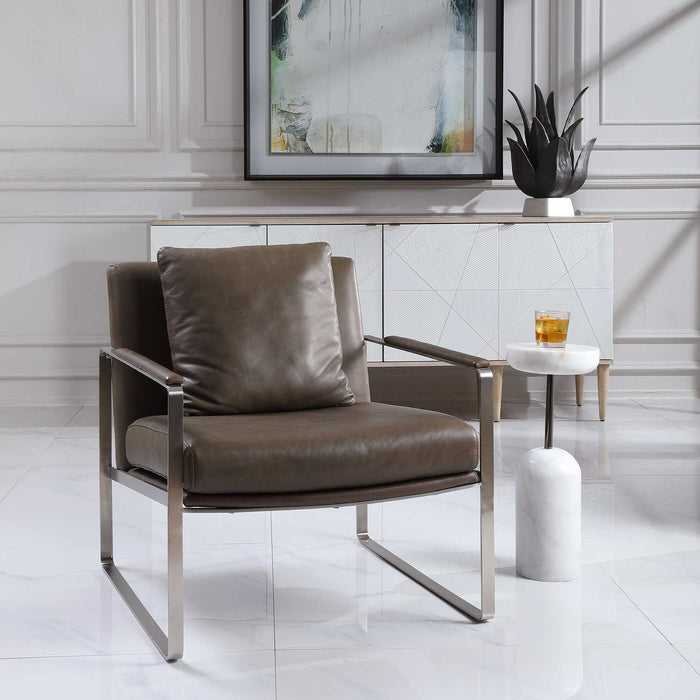 Four - Square Chair - Gray