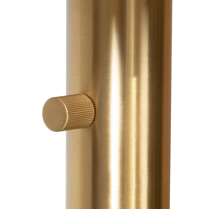 Telescope - Buffet Lamp - Gray Travertine/Bronze