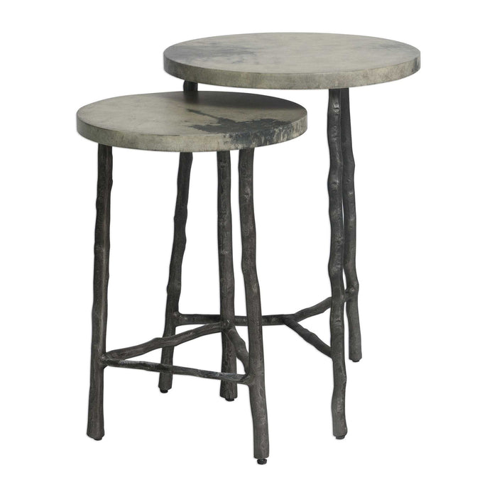 Evie - Accent Tables (Set of 2) - Gray