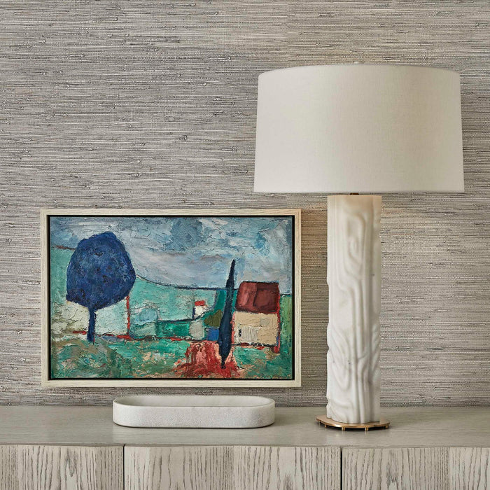 Lorraine - Framed Canvas - Blue / Green / Orange