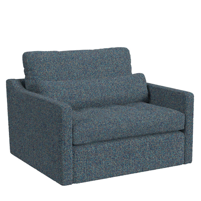 Slope - Tufted Swivel Chair-And-A-Half