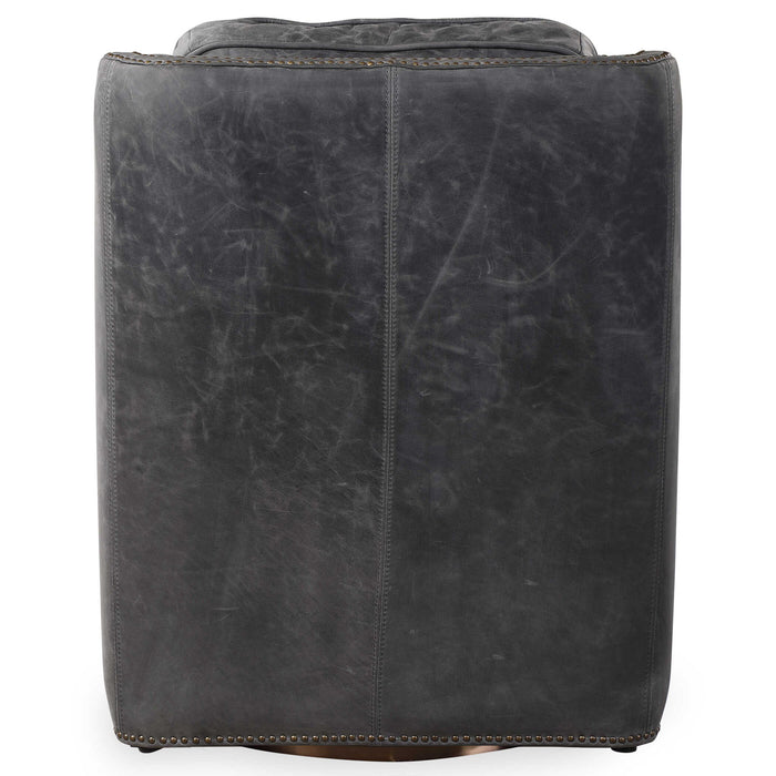 Inclination - Swivel/Glider Chair - Charcoal Gray