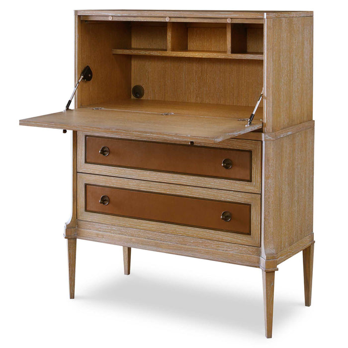 Hide Away - Secretary Desk - Brown / Woodtone