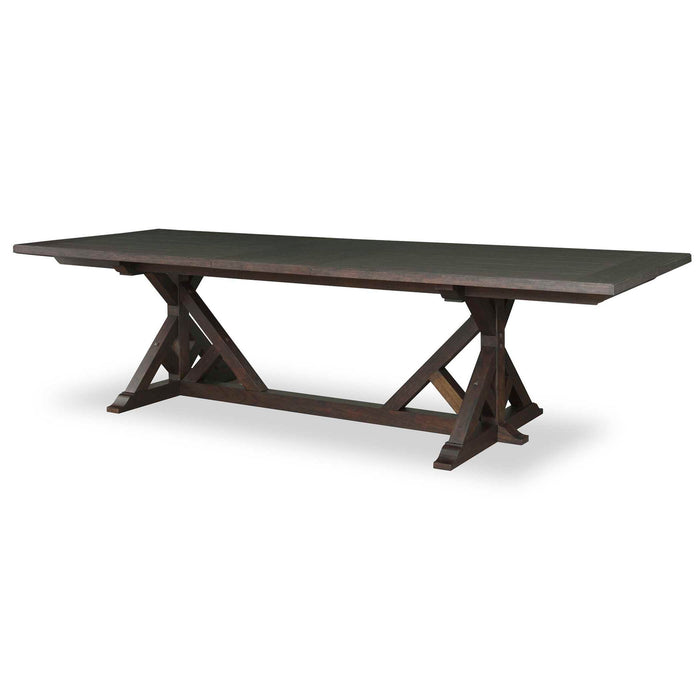 Low Country - Extension Dining Table - Brown / Woodtone
