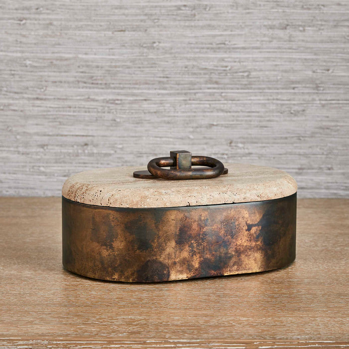 Hippodrome - Medium Box - Bronze / Brown