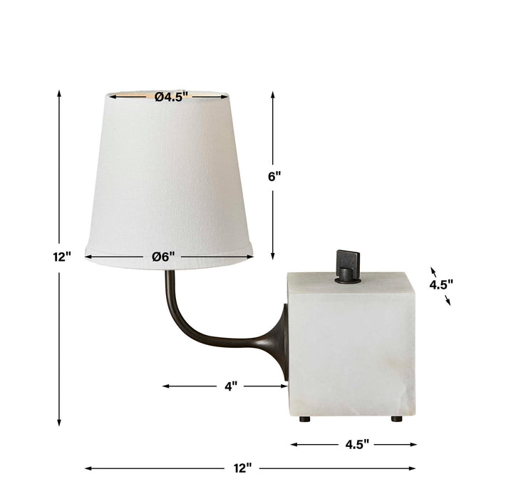 Blockhead - Gooseneck Mini Lamp