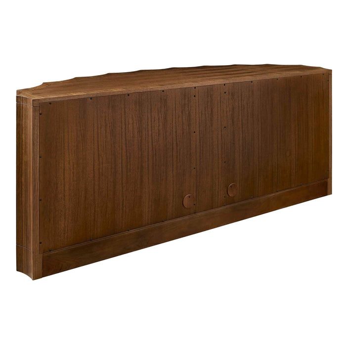 Grand Flute - 4 Door Cabinet - Woodtone