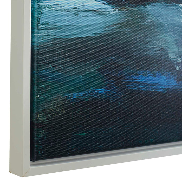 Framed Canvas - Blue