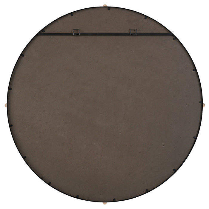 Bonded - Round Mirror - Black