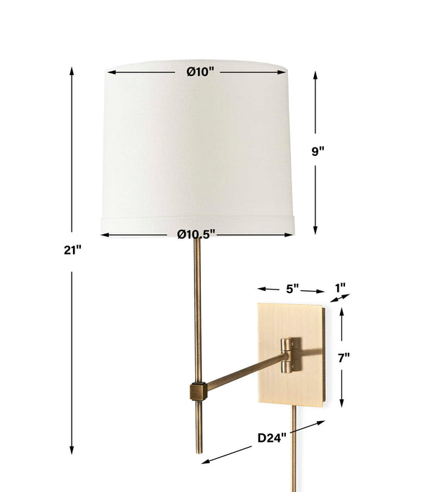 Swing Time - 1 Light Sconce