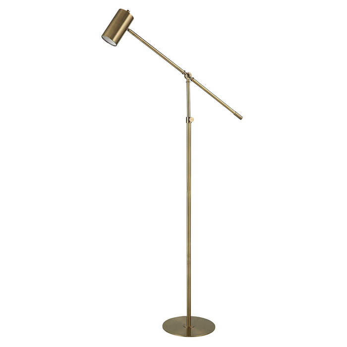 Floor Lamp - Antique Brass
