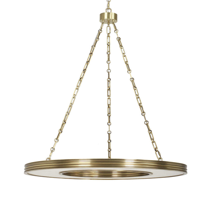 Newport - 1 Light LED Pendant - Brass