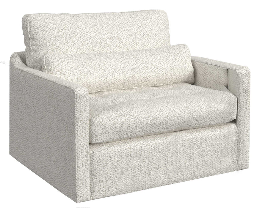Slope - Tufted Swivel Chair-And-A-Half