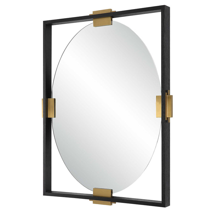 Clutch - Mirror - Black / Brass / Gold