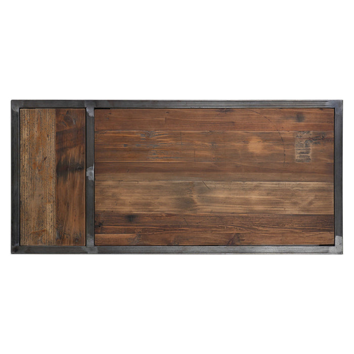 Kelmen - Etagere - Black / Woodtone