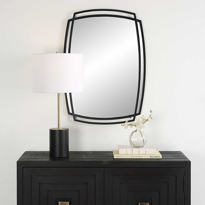 Wall Mirror - Black