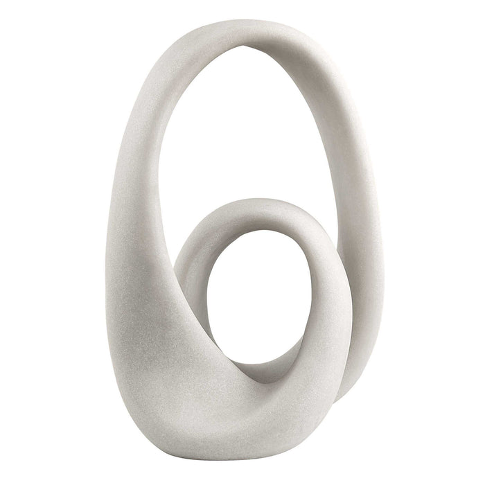 Knot Now - Tall Sculpture - White