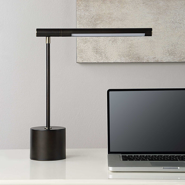 Desk Lamp - Black Metal