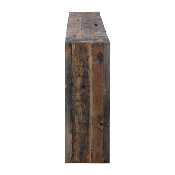 Ivena - Sofa Table - Brown / Woodtone