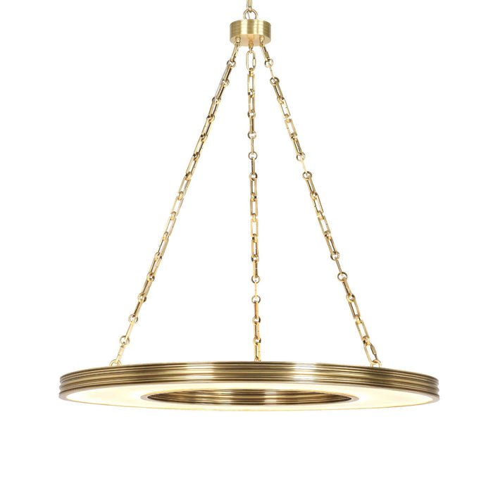 Newport - 1 Light LED Pendant - Brass