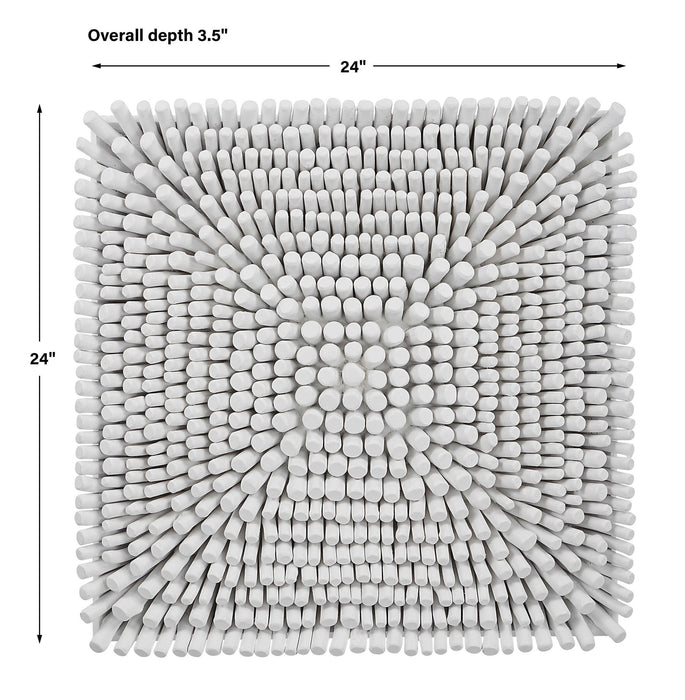 Portside - Wood Wall Panel - White