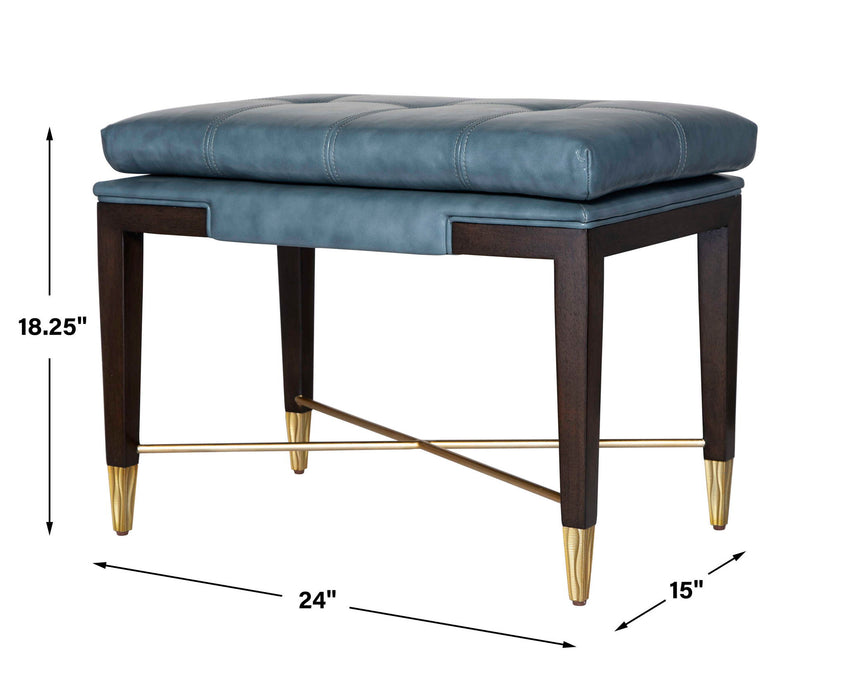 High Heel - Bench - Blue / Brown / Gold
