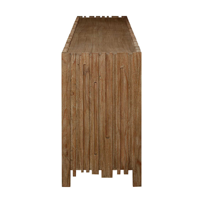 Assemblage - 4 Door Cabinet - Woodtone