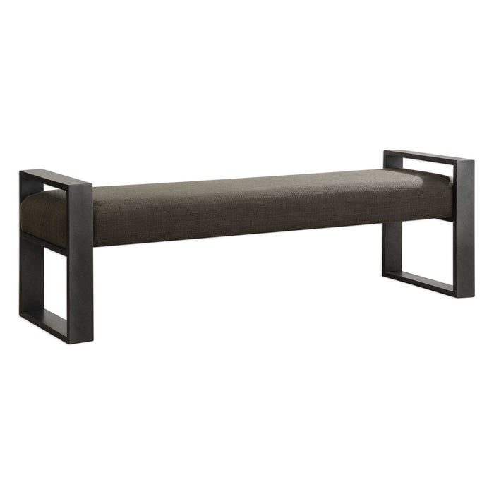 Kenway - Accent Bench - Black / Gray
