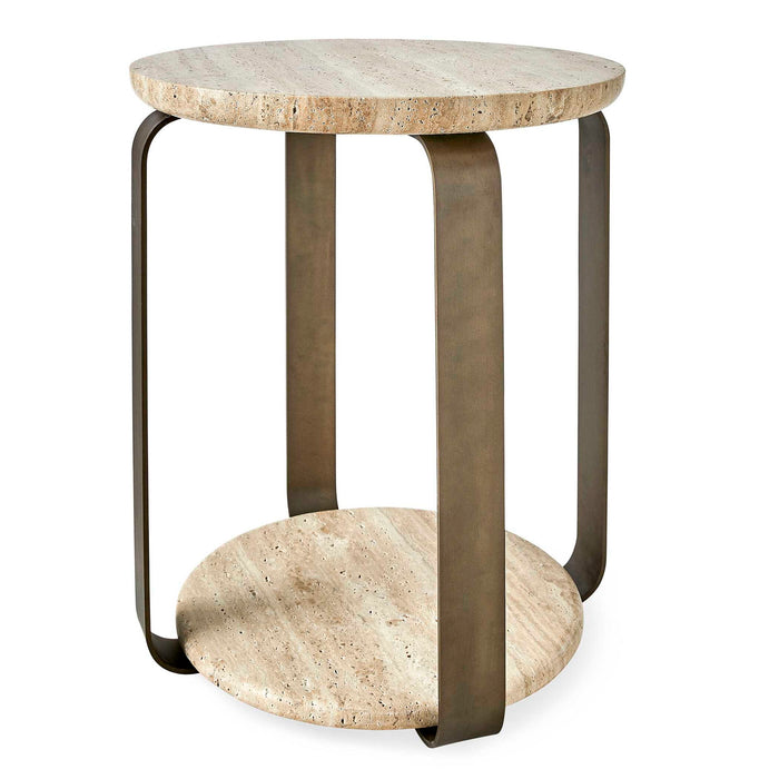 Parenthesis - Accent Table - Brown