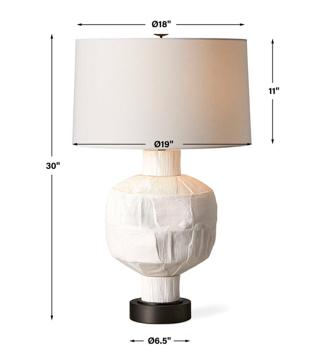 Interwoven - Table Lamp - White