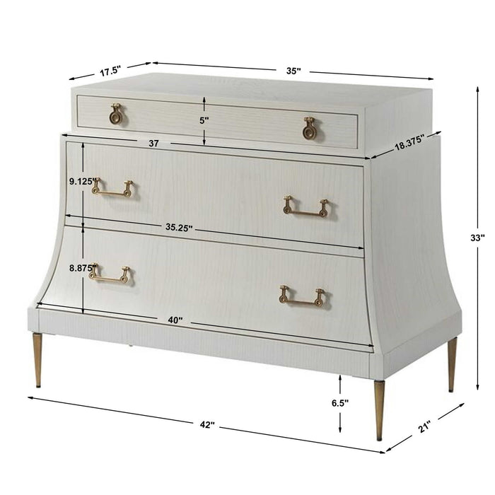 Mansard - Chest - White