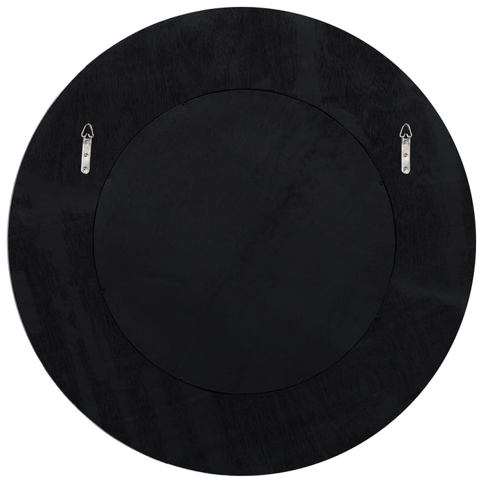 Repose - Round Mirror - Whitewash