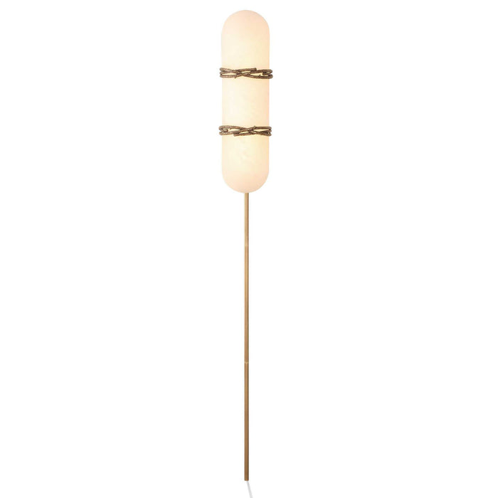 Entangled Vine - 1 Light Sconce - Brass / White