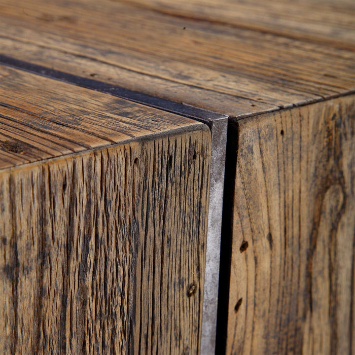 Connell - Coffee Table - Black / Woodtone