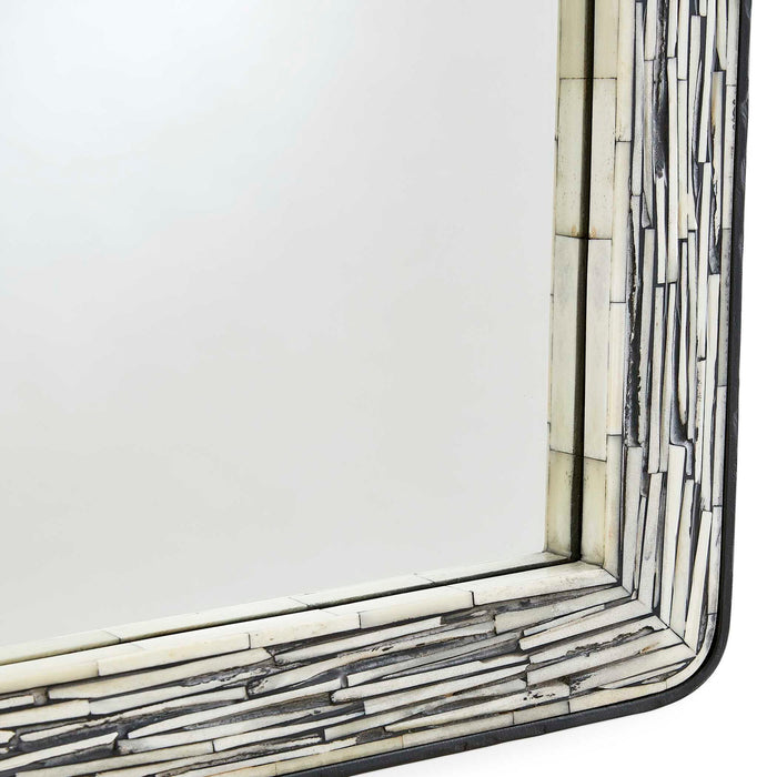 Inlay Mirror - Black / White