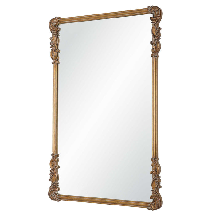 Mirror Vertically Or Horizontally - Antique Gold